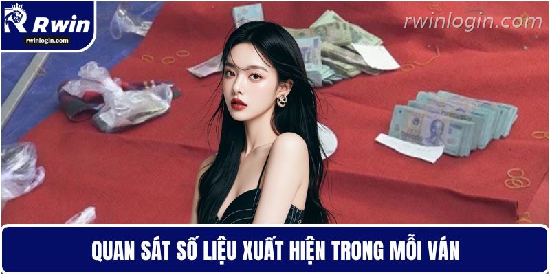 Xóc đĩa 6 Quan sát số liệu xóc đĩa trong mỗi ván